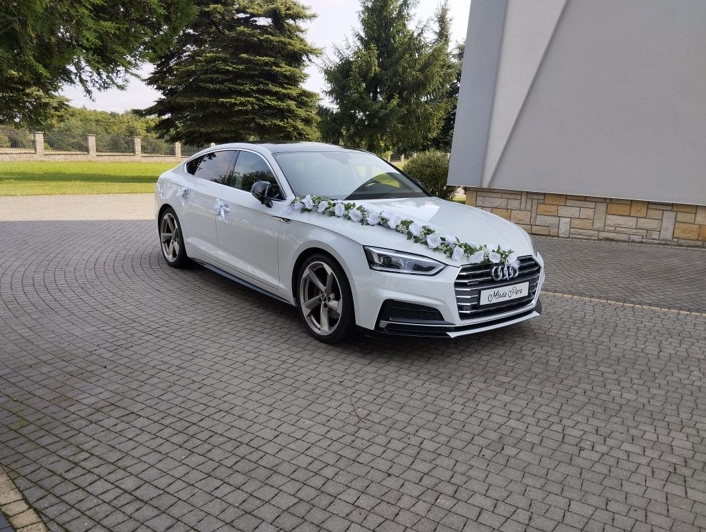 Auto do ślubu Audi A5 S line