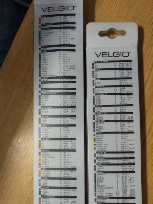 Щітка склоочисника Двірник Безкаркасний Velgio Neo Vision 700мм 550 мм