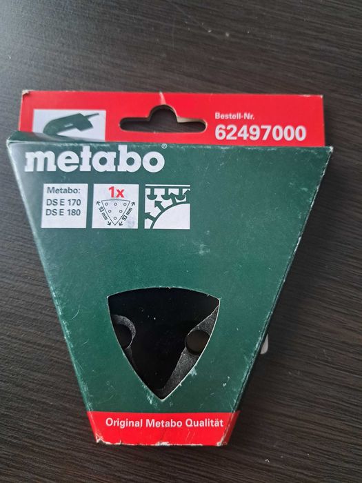Dziurkowana płyta szlifierska Metabo DS E 170 DS E 180
