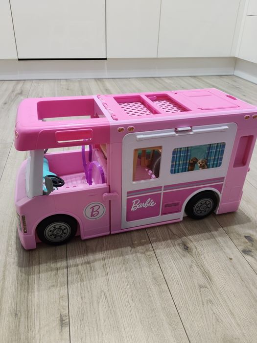 Kamper Barbie duży 3w1