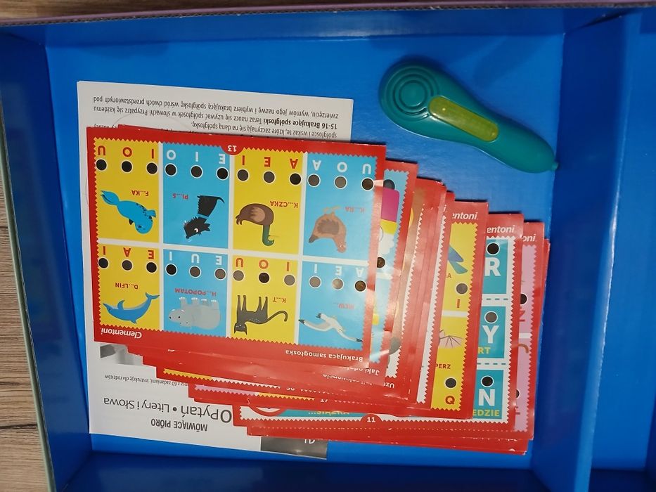 Gra elektryczne Mówiące pióro 500 pytań litery i słowa