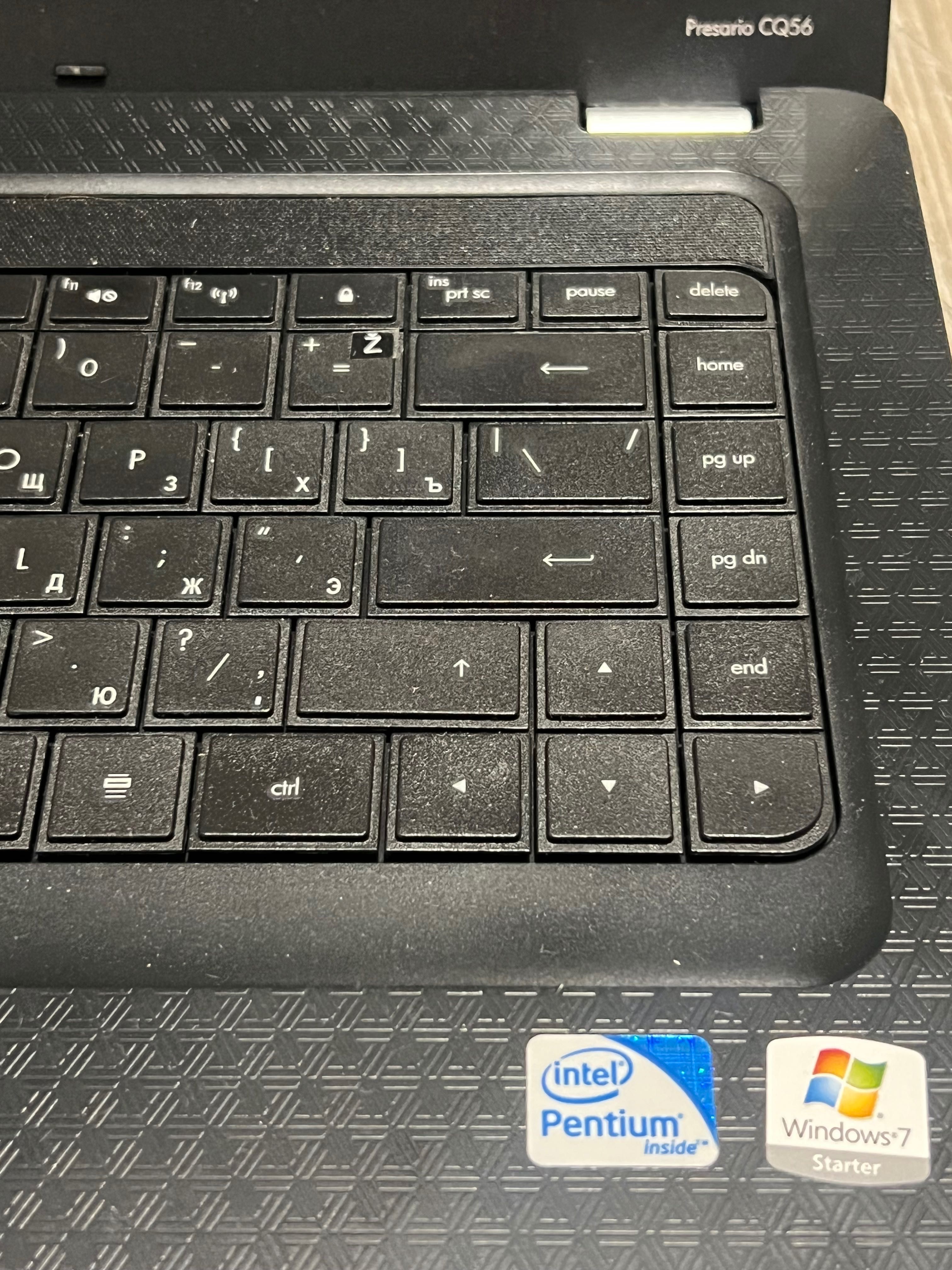 Laptop Compaq Presario CQ56 + akcesoria – Windows 7, sprawny