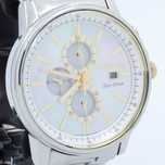 Zegarek damski Citizen Eco- drive Nighthawk White Perłowa tarcza
