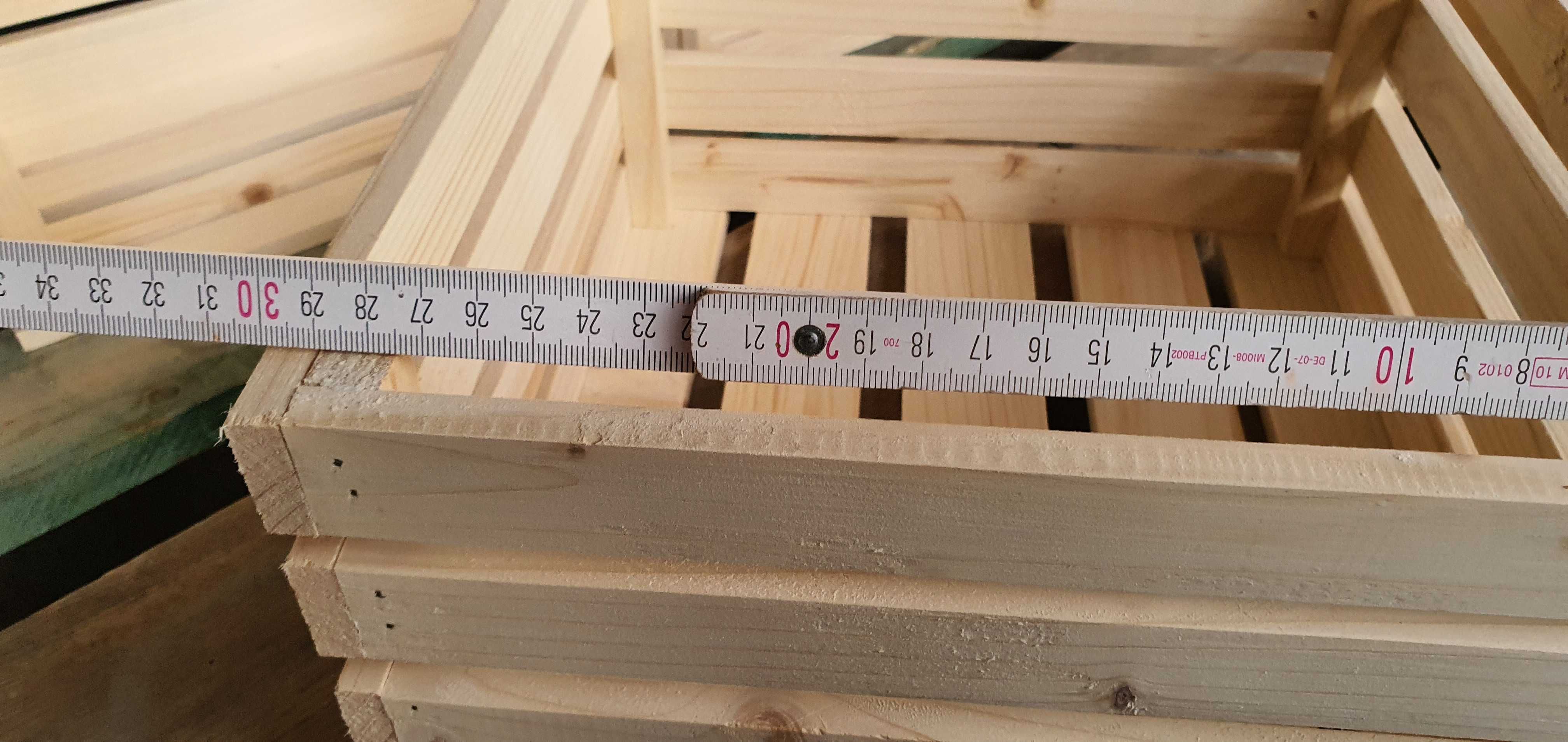 skrzynka drewniana ozdobna 30x30x16