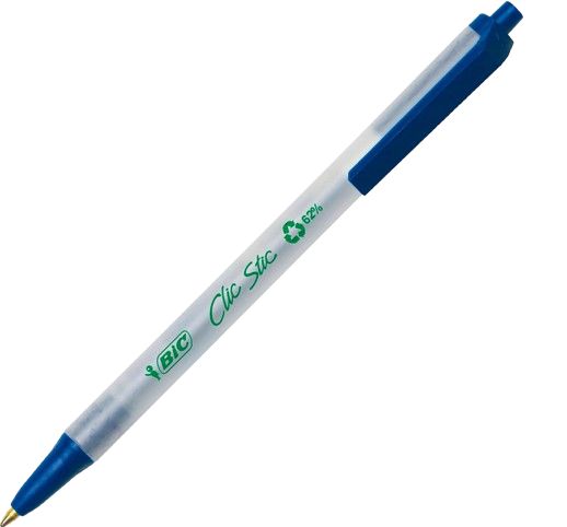 Długopis BIC Ecolutions Clic Stic niebieski