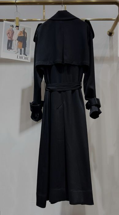 Wełniany Trench - Dior