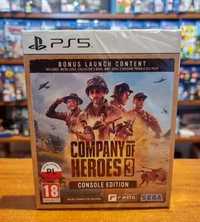 GRA Company of Heroes 3 PL PS5 Console Edition / Poznań / Nowa / Folia