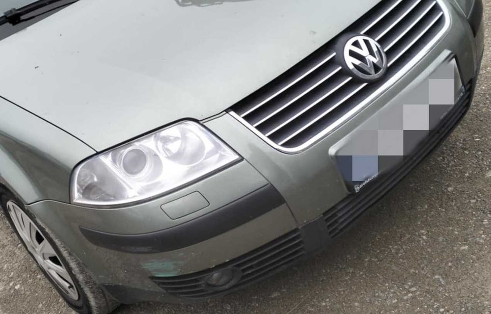 zderzak przedni przód spryskiwacze xenon VW Passat B5 fl lift LA6W