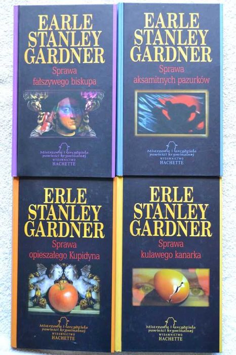 Earle Stanley Gardner - kolekcja 4 książek + gratis