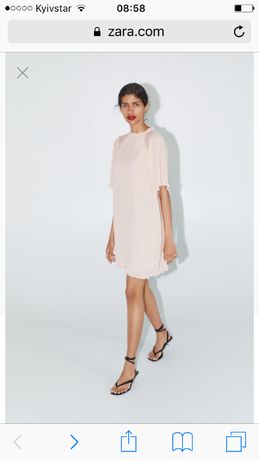 Платье Zara XS по закупке скидка