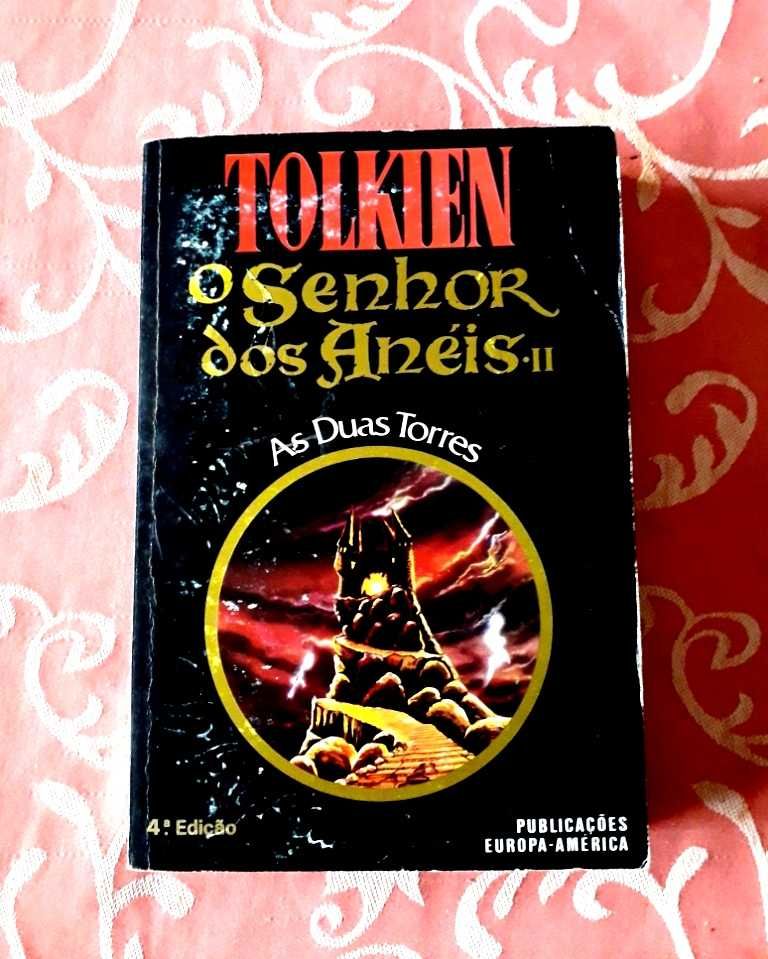 J R R Tolkien - As Duas Torres - 3.ª e 4.ª edições (1987/1990)