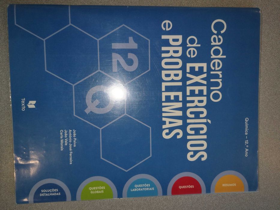 Cadernos de Exercícios do 12º Ano - Como novos 5€ cada