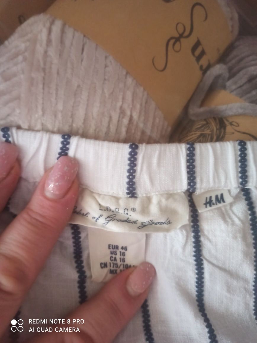 Жіноча блуза H&M (EU46)(під вишиванку)