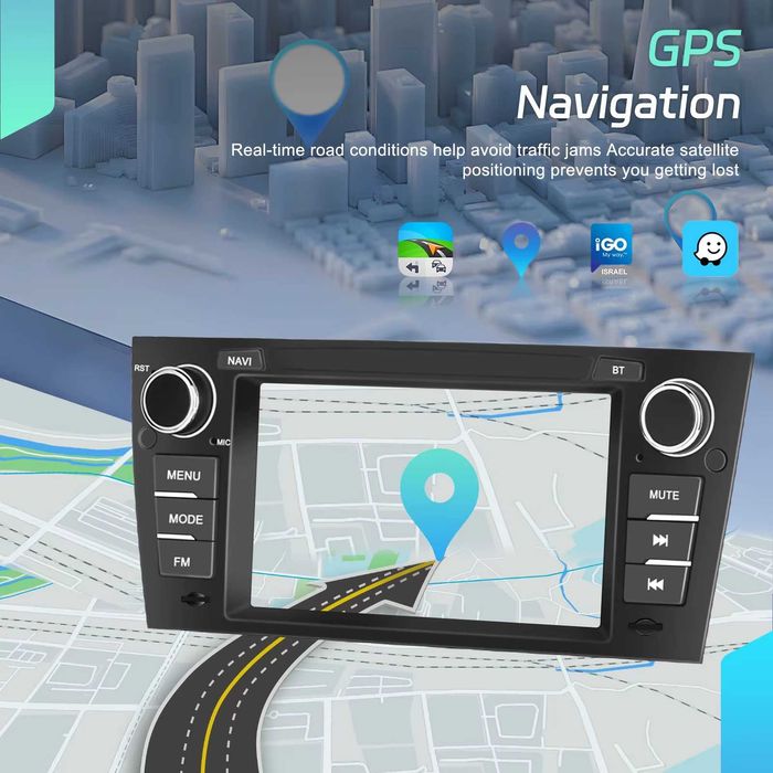 Rádio 4/64GB BMW Série 3 (E90) - CarPlay | Android Auto | WiFi | NOVO