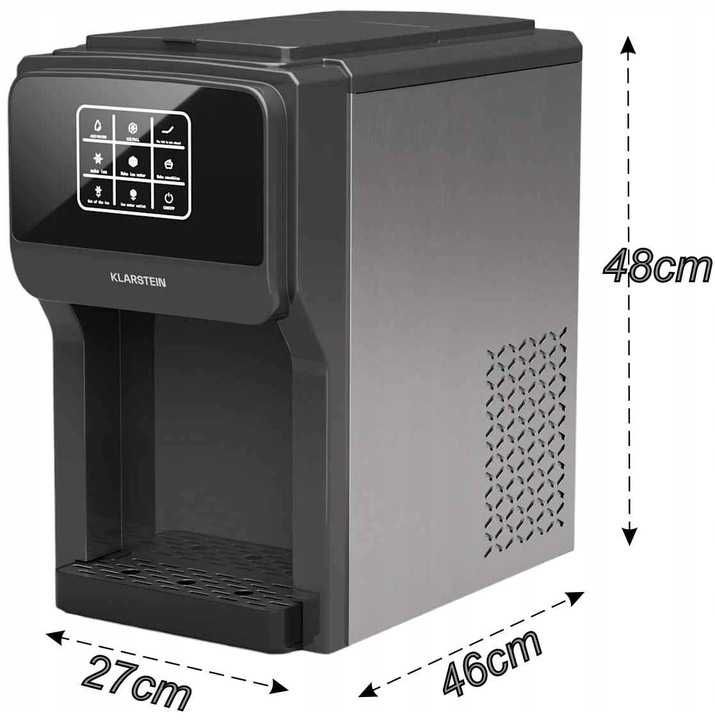Kostkarka do lodu Klarstein ArcticBlend 3v1 czarny 130 W