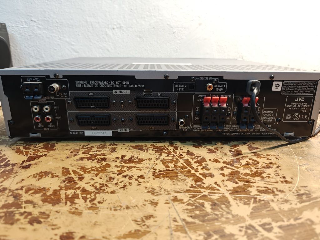 Radio z amplitunerem JVC RX-E100RSL