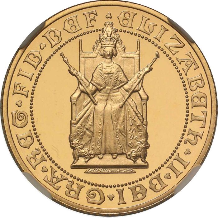 1989 Libra Ouro Proof 500 Anos PF69UC: 2 disponíveis-segunda a €2.550