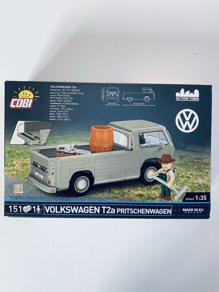 Klocki Cobi 24618 samochód Volkswagen T2a