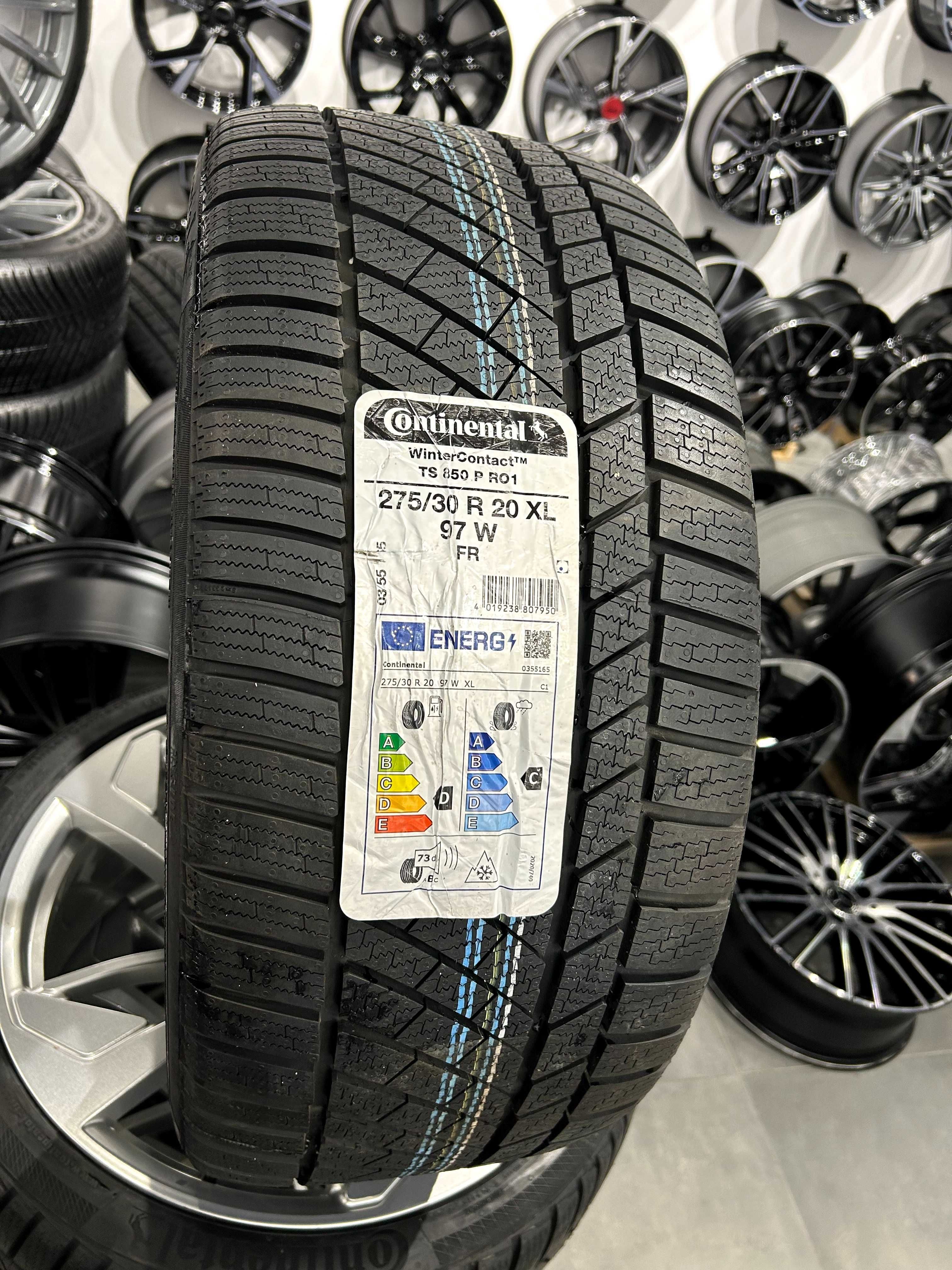 Oryginalne koła zimowe 20 5x112 ET26 Audi RS4 B9 RS5 F5 275/30R20 Cont