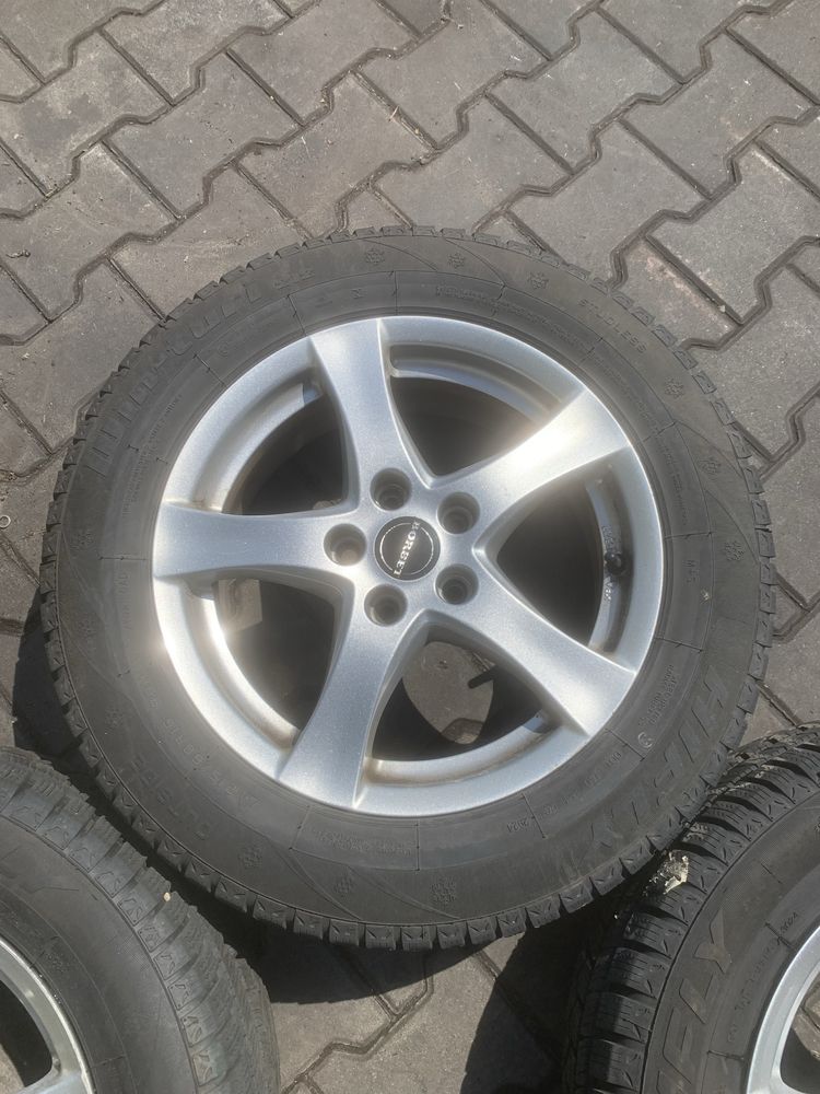 Felgi 16" do Forda 5x108 z oponami zimowymi i czujnikami ciśnienia