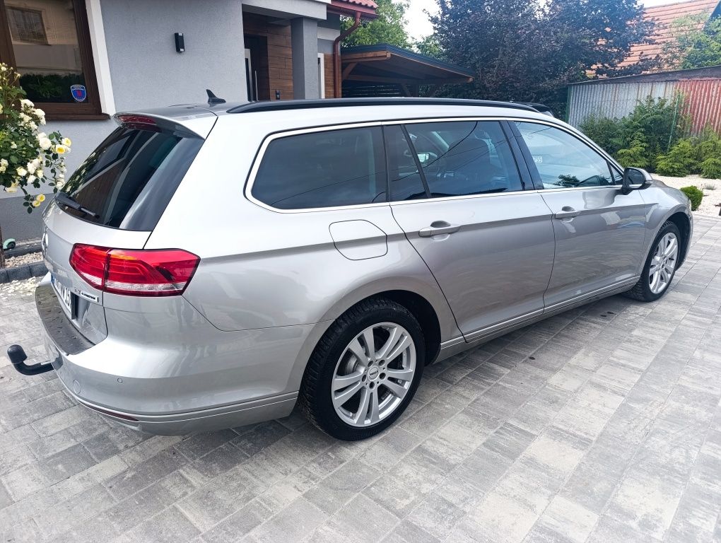 VOLKSWAGEN PASSAT B8 1.4Tsi 125KM  Zadbany Niemiecy Serwis ASO org lak