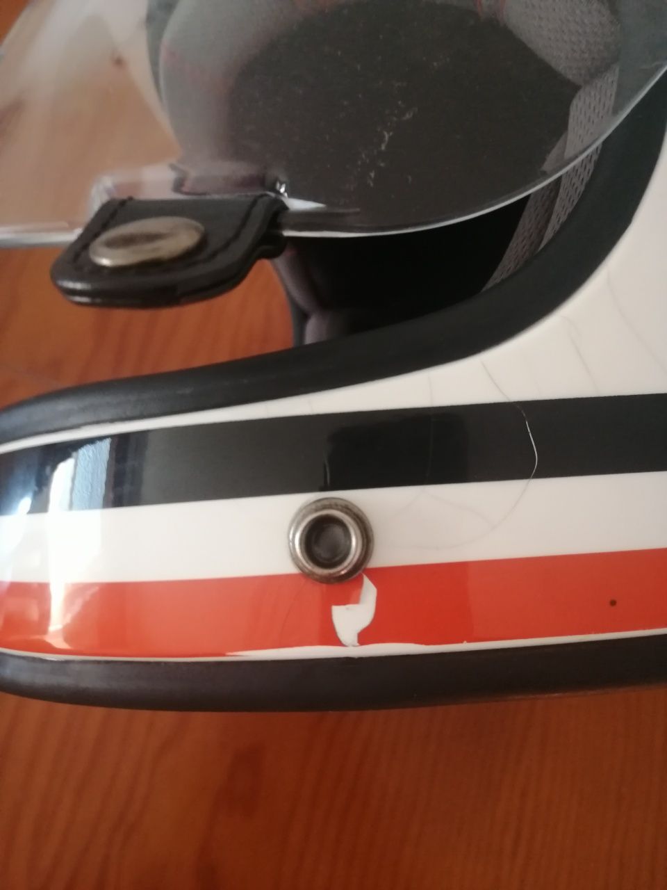 Capacete Shiro café racer