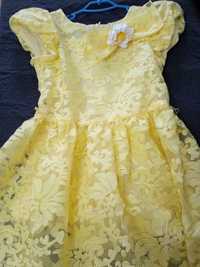 Гтпюровое платье для девочек