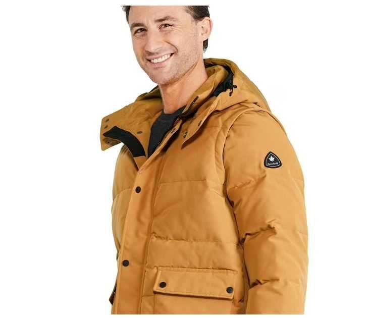 Męska kurtka puchowa Canadiana rozmiar XL