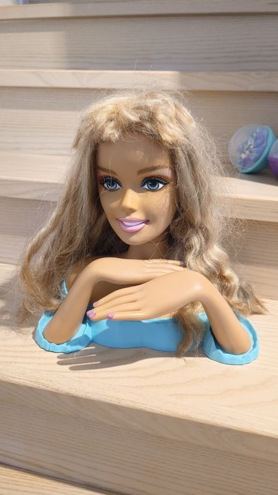 Duża lalka do czesania malowania głową