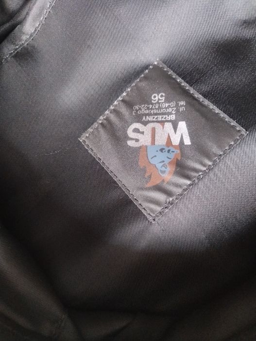 Sprzedam czapkę strażacką rozm.  56 WUS Brzeziny