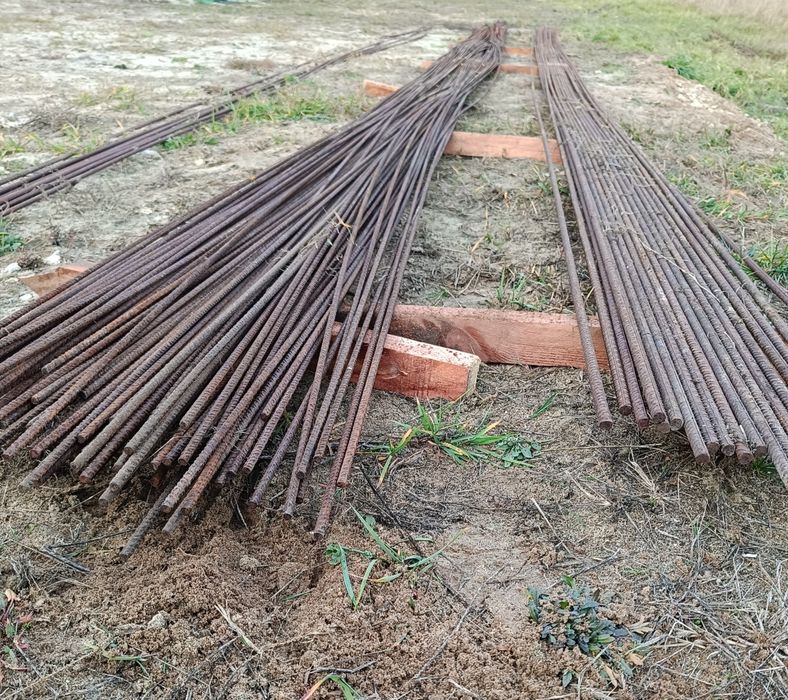 Pręty zbrojeniowe fi8, fi10, fi12 – 12 mb – powiat włoszczowski