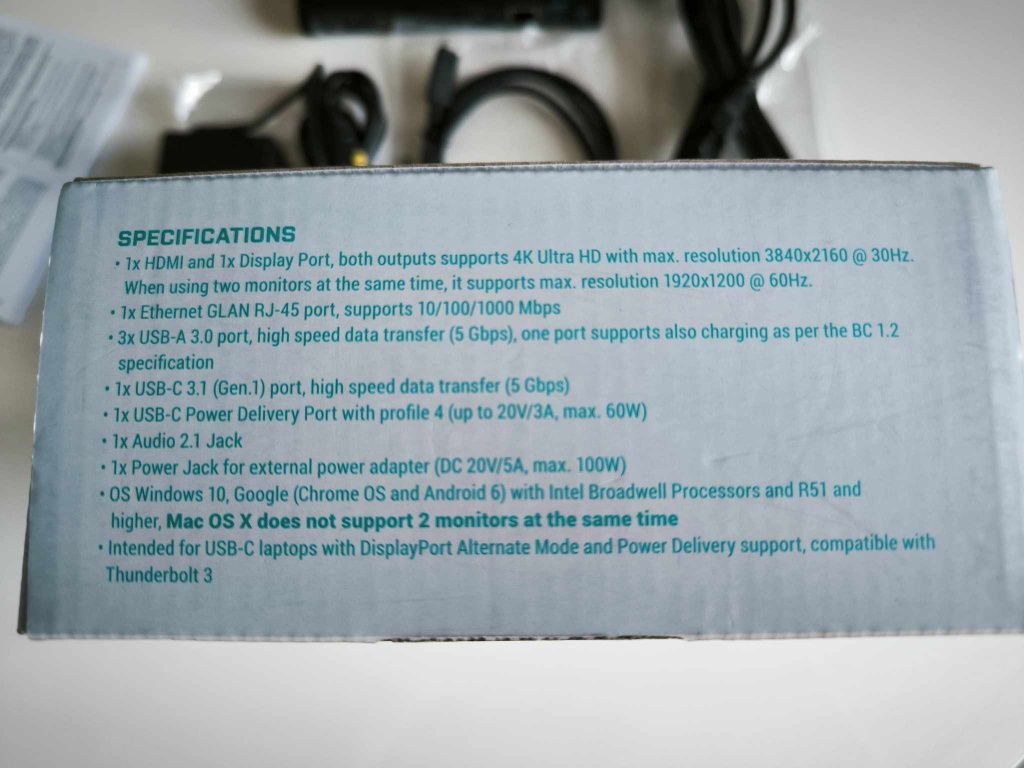 Stacja dokująca I-Tec USB-C Dual Display MST