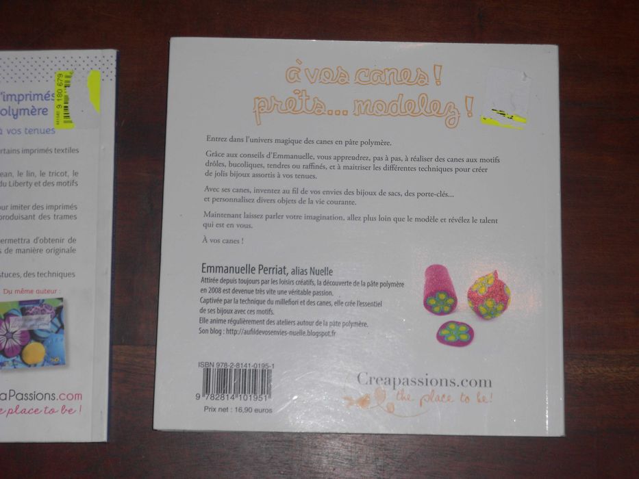 Conjunto 3 livros artesanato pasta polimero massa moldavel