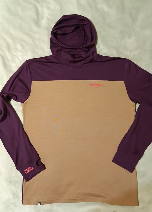 Merino wool mons royale меріно термокофта худі