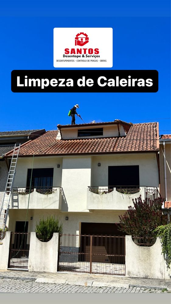 Limpeza de Caleiras ( MANUTENÇÃO PREVENTIVA )