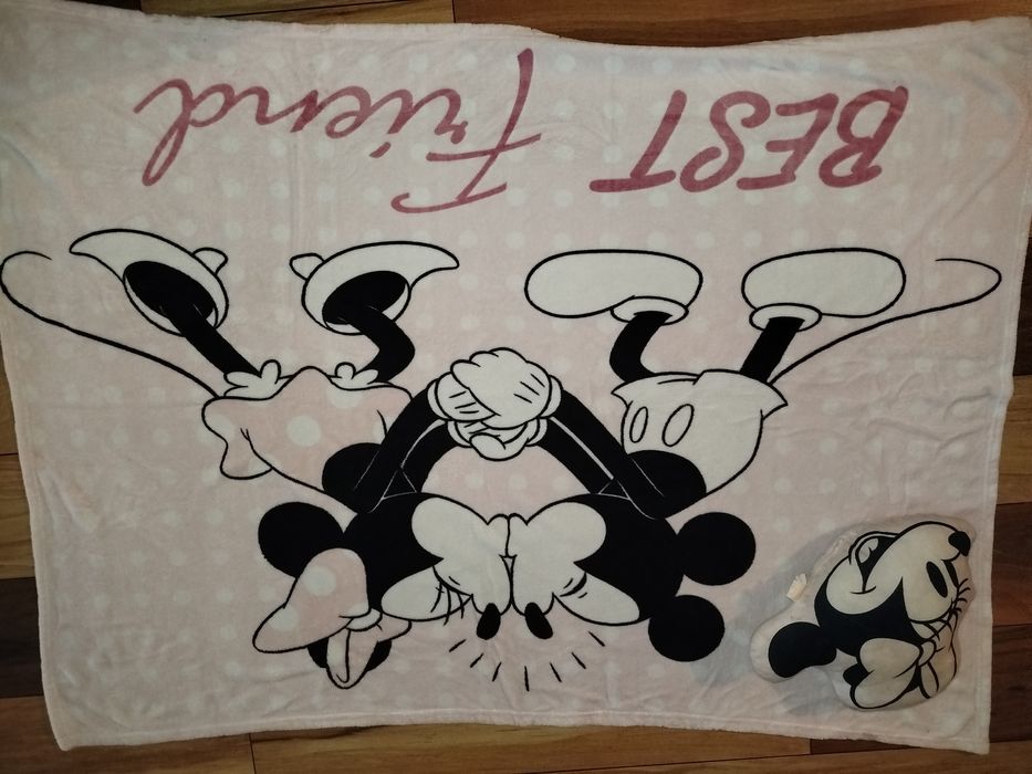 Kocyk i poduszka Minnie