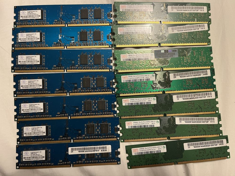 Memorias Ram, processador etc