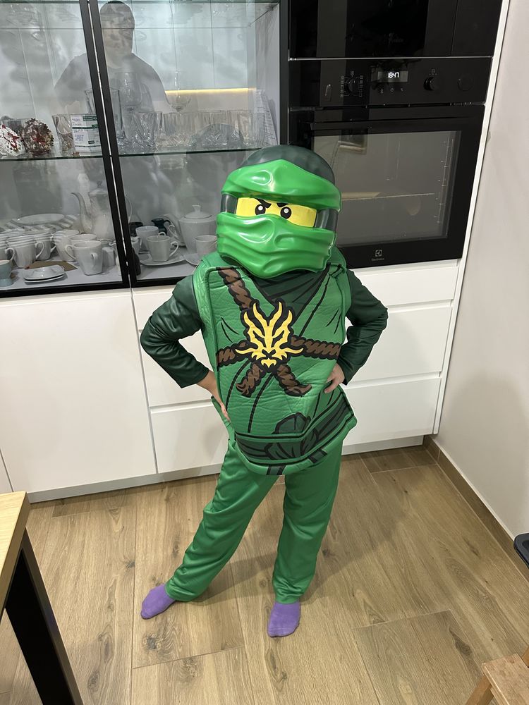 Kostium Lego Ninjago Lloyd, M 7-8 lat