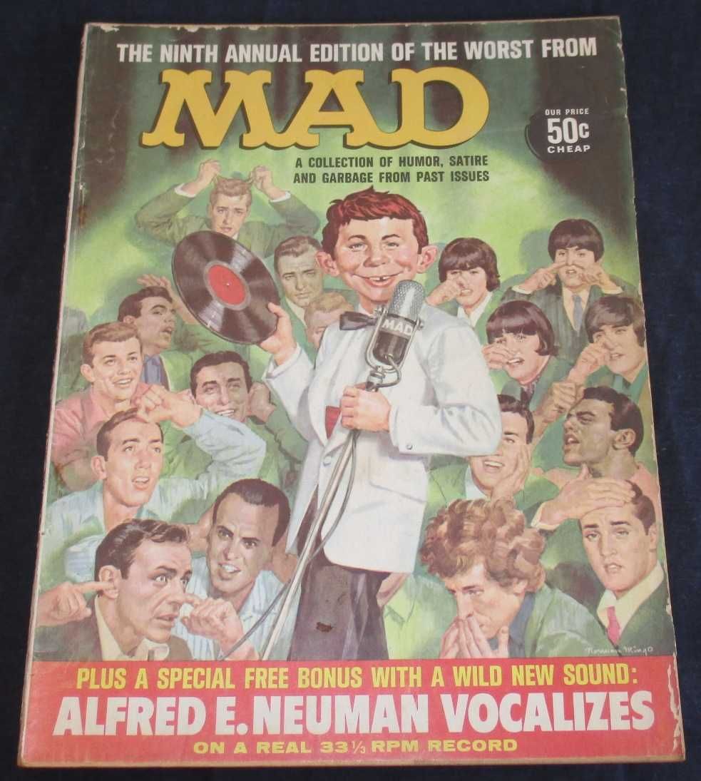 Revistas Mad Edição Anual O Pior do Mad Anos 60