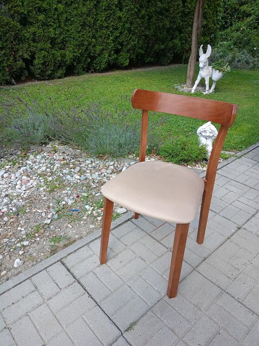 Krzesła, krzesło drewniane, do salonu, nowe, loft, vintage,PRL