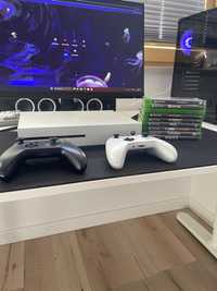 Xbox one s 1tb+2 pady i 9 gier