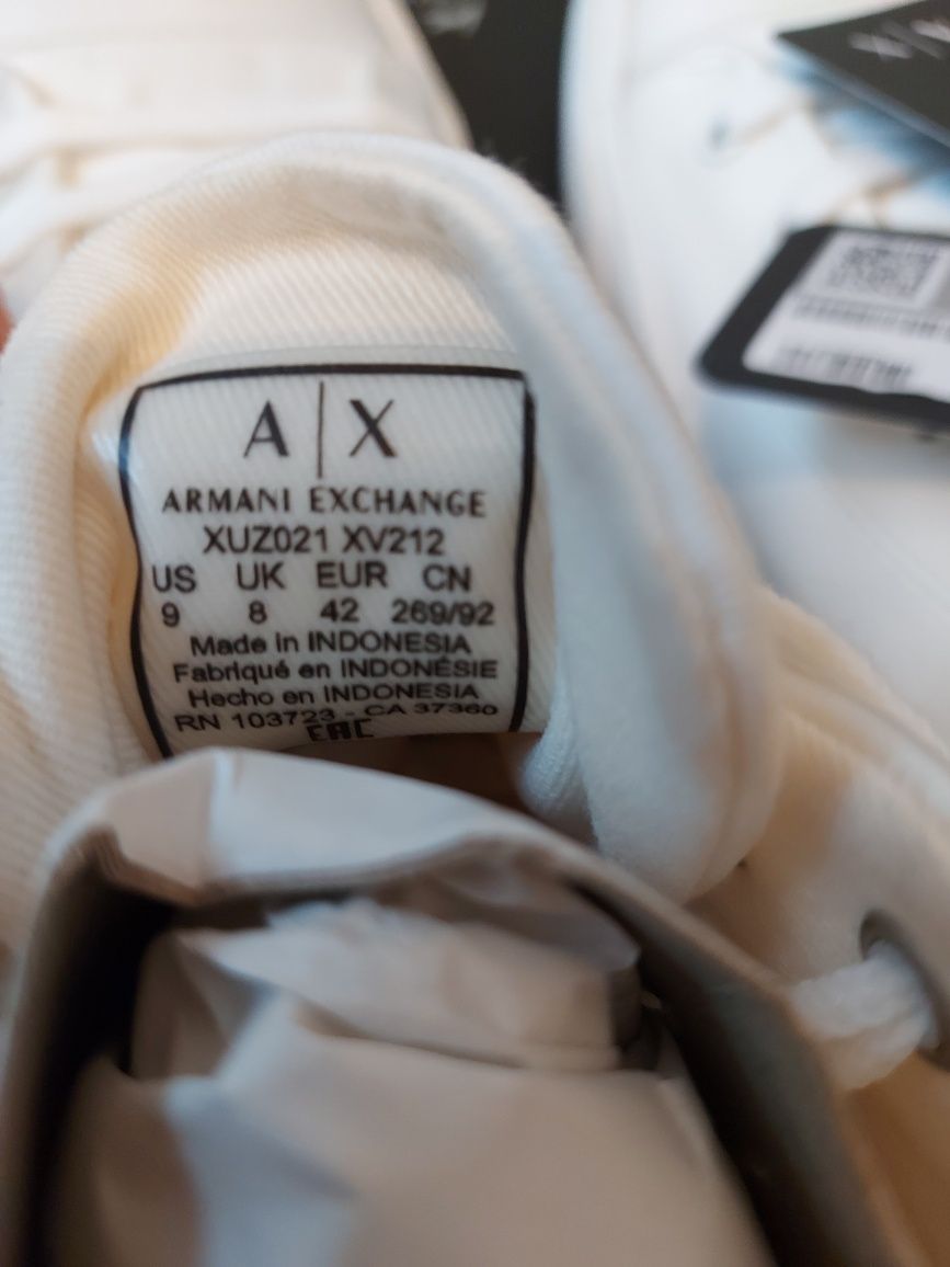 Trampki Armani Exchange