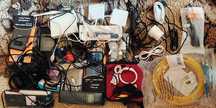 ELEKTRONIKA: kable, przewody, odtwarzacz MP3, modem, telefon, i inne