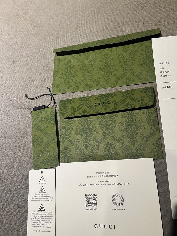 Saszetka Gucci Black Medium Messenger Bag