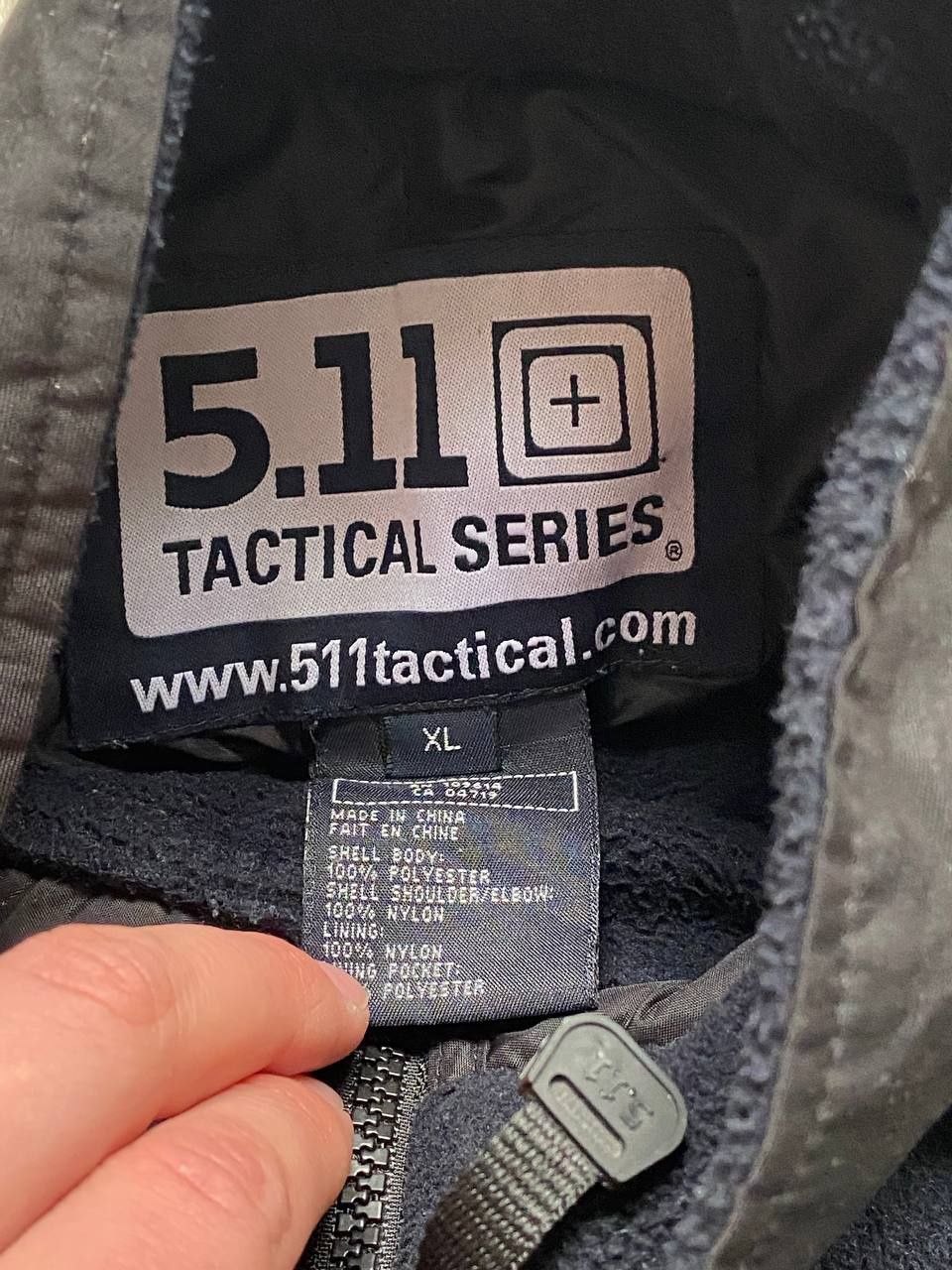 Чоловіча ХЛ Куртка 5.11 Tactical Флісова тактична