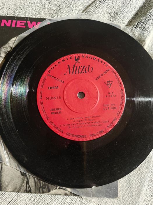 3 single 7" PRL Polskie Nagrania Tonpress Wodecki Hanna Banaszak