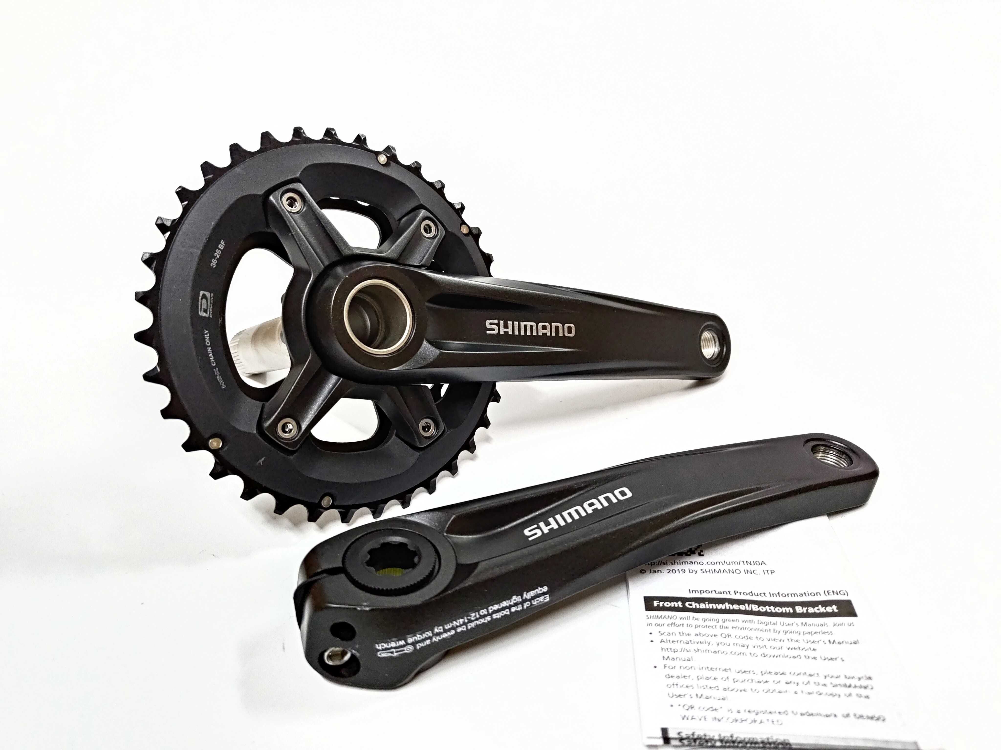 Korba Shimano FC-MT500, 175 mm, 36-26, 10s, nowa (419)