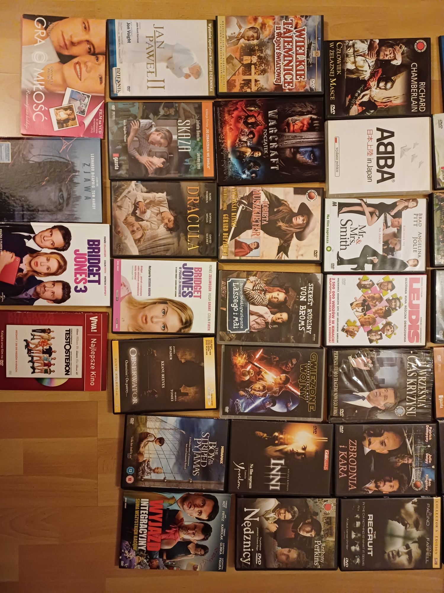 53 filmy DVD- zestaw (w tym 7 nowe)