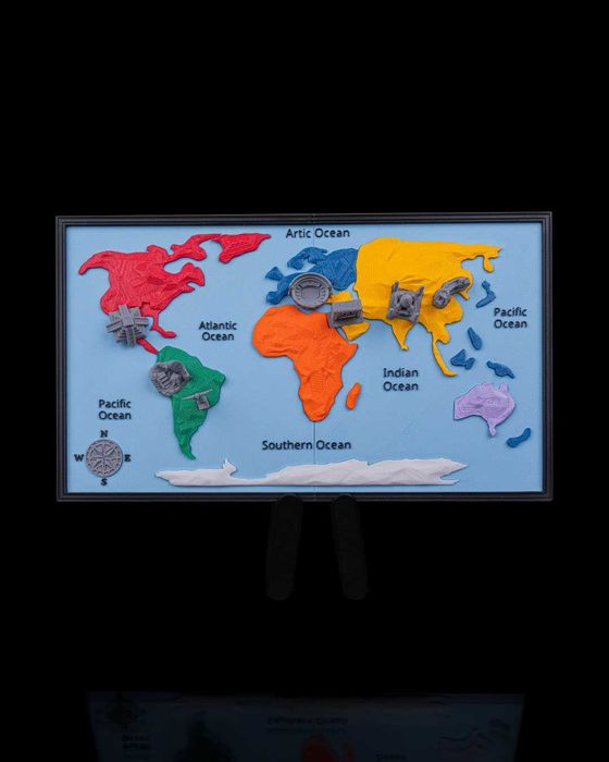 Magnetyczna Mapa Cudów Świata – Odkryj Świat na Nowo!