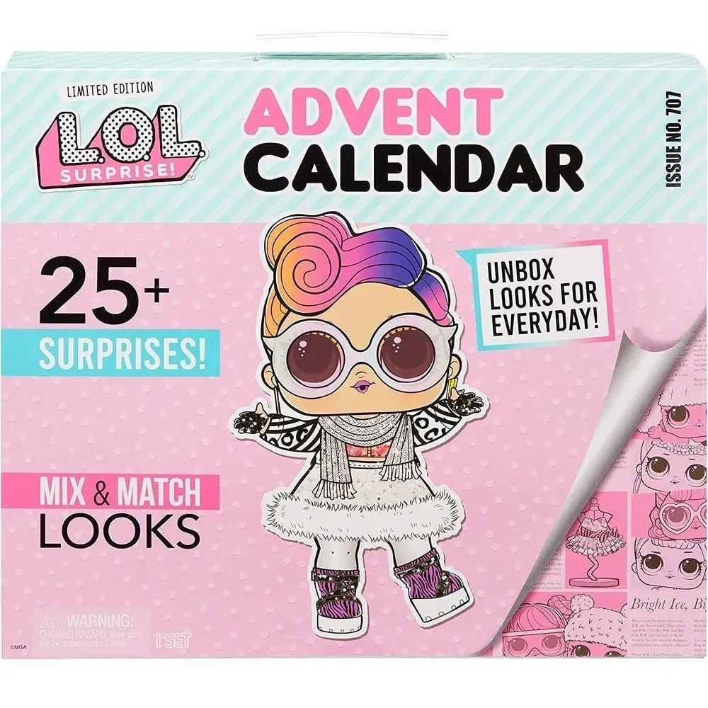 ЛОЛ Сюрприз Адвент календар. LOL Surprise Advent Calendar 2022
